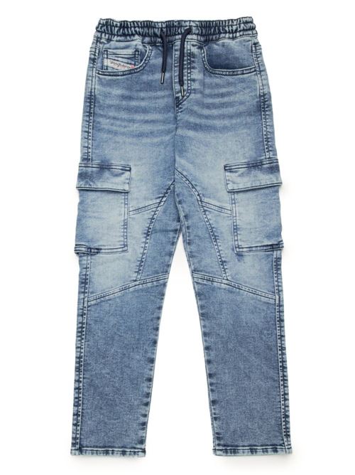 Jeans bambino cargo D-Ursy DIESEL KIDS | J01659KXBL2K01